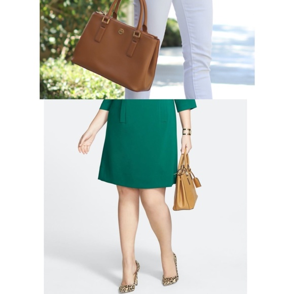 Tory Burch Tote - Robinson Mini Double Zip - Picture 2 of 4